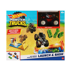 GVK08 HOT WHEELS MONSTER TRUCK LAUNCHER A.I Default Title - MamasJan Toys