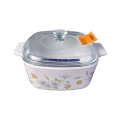 DONGA CORNINGWARE COVERED 1.5L PASTEL BOUQUET A15PB PC Default Title - MamasJan Crockery