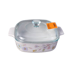 DONGA CORNINGWARE COVERED 1L PASTEL BOUQUET A193 PC Default Title - MamasJan Crockery