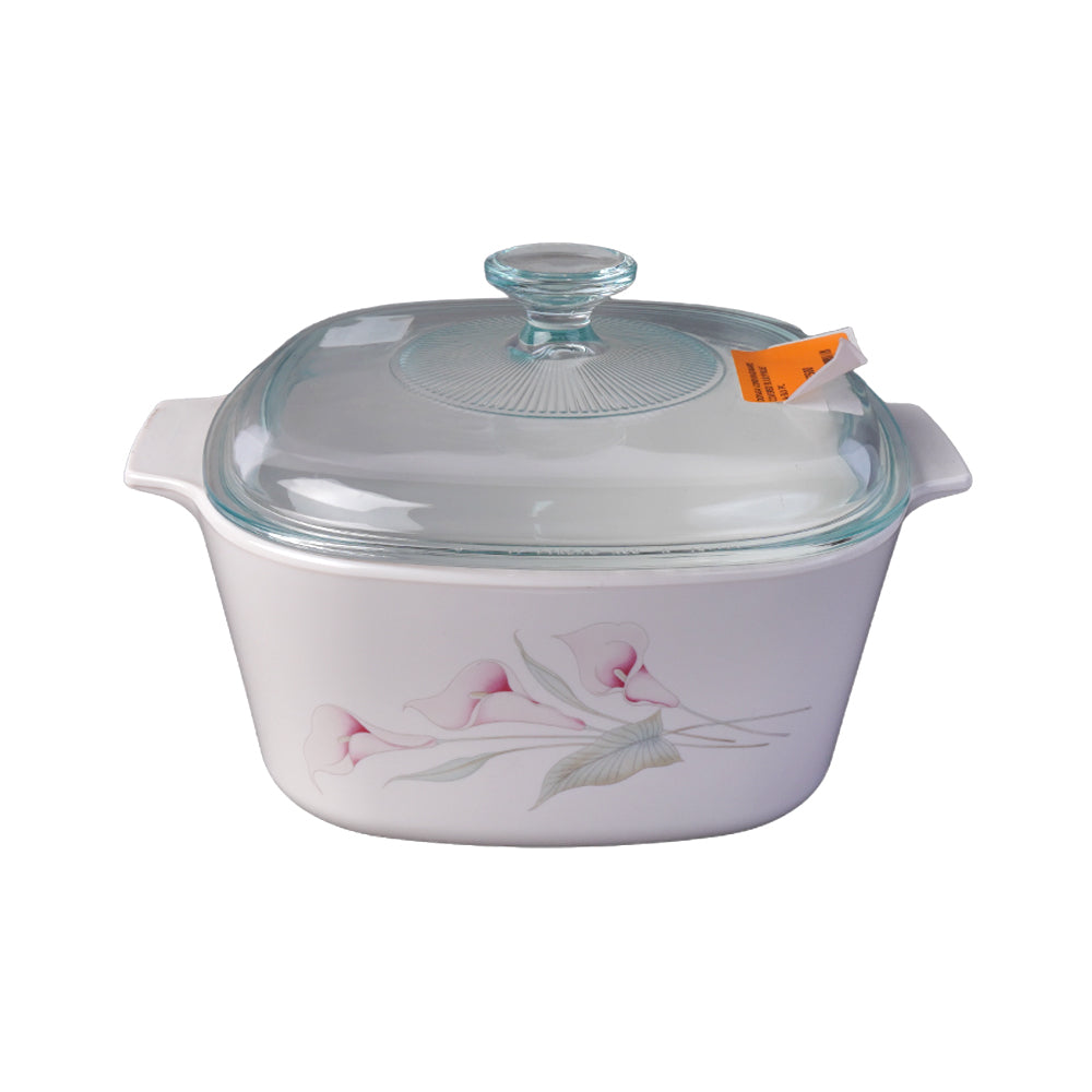DONGA CORNINGWARE COVERED 3L LILYVILLE A-3LV PC Default Title - MamasJan Crockery