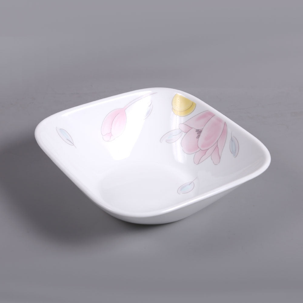 BOWL CEREAL CORNINGWARE SQUARE ELEGENT CITY 2323-EC-LP PC Default Title - MamasJan Crockery