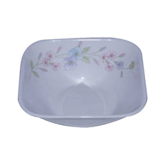 BOWL CEREAL CORNINGWARE SQUARE PASTEL BOUQUET 2323-93-LP PC Default Title - MamasJan Crockery