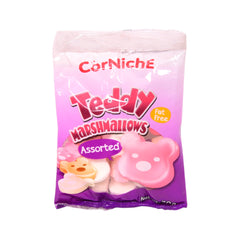 CORNICHE TEDDY MARSHMALLOWS ASSORTED FAT FREE 70 GM Default Title - MamasJan GroceryFoods