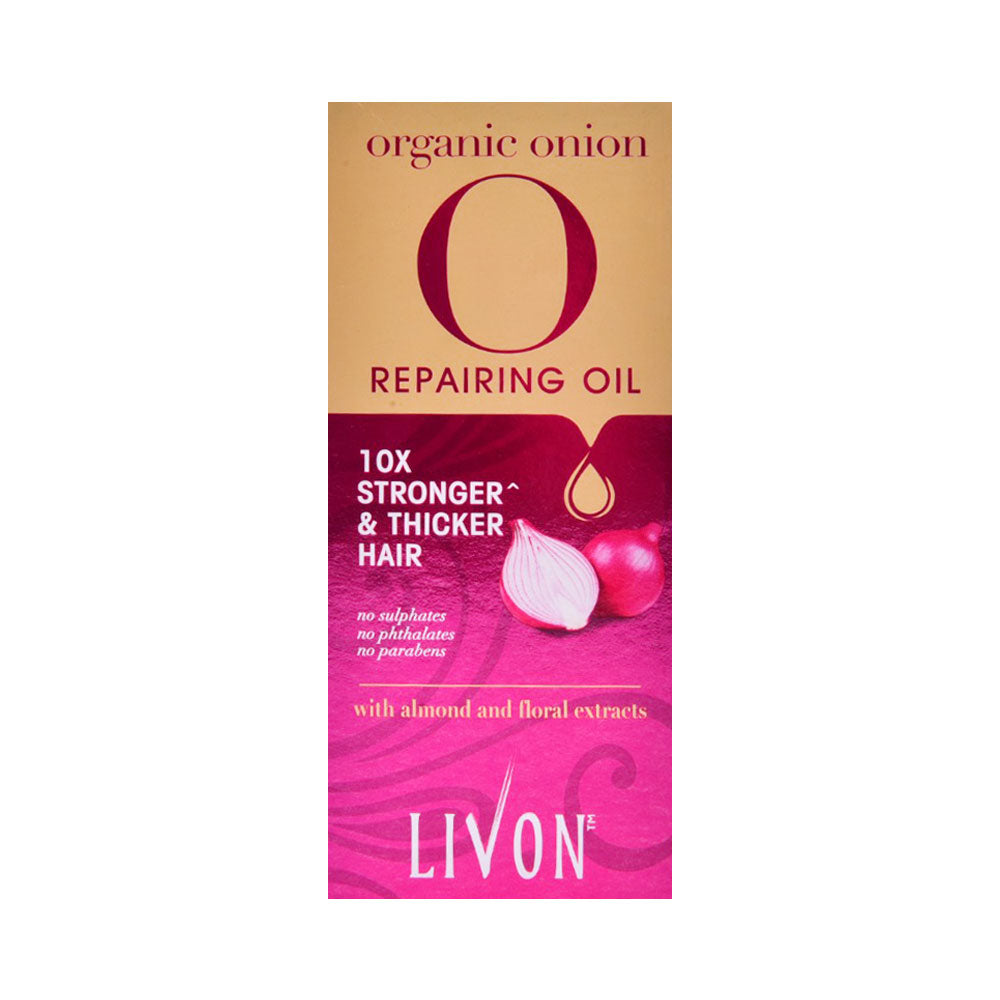 LIVON ORGANIC ONION REPAIRING OIL 100 ML Default Title - MamasJan haircare