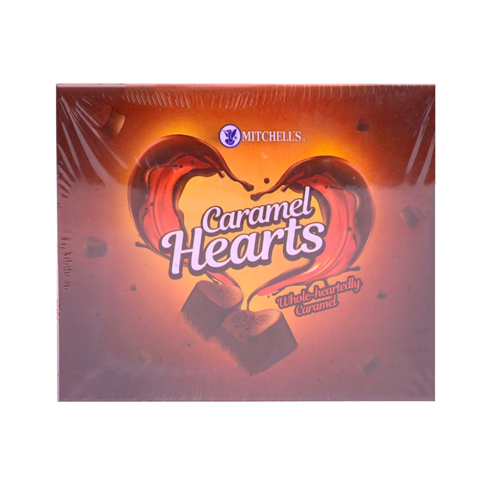 MITCHELLS CARAMEL HEARTS CHOCOLATE BOX 50 PCS Default Title - MamasJan Grocery Food