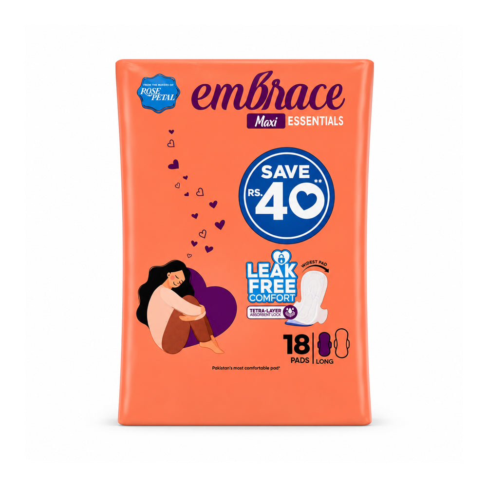 EMBRACE MAXI ESSENTIALS LONG 18 PCS Default Title - MamasJan Grocery Nonfood