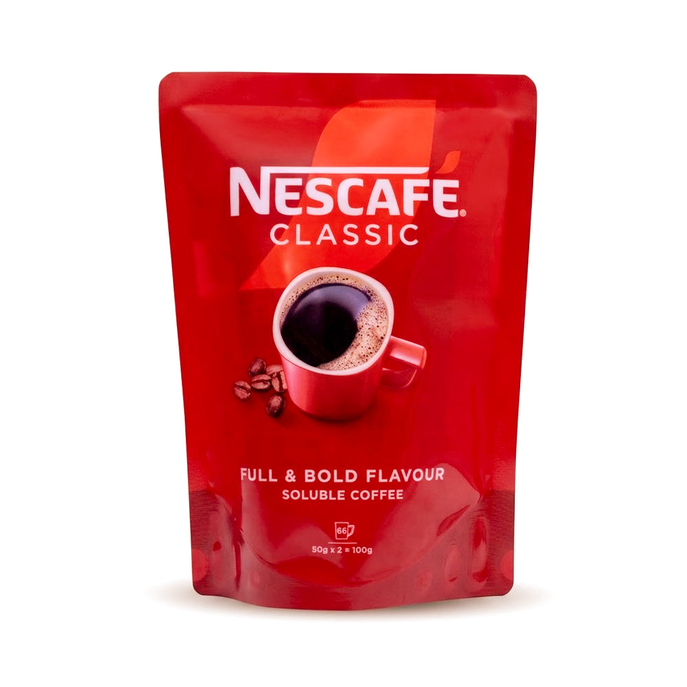 NESTLE NESCAFE COFFEE CLASSIC POUCH 100 GM Default Title - MamasJan Grocery Food
