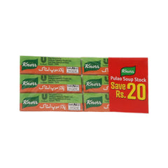 KNORR PULAO SOUP STOCK CUBE 1X6 PROMO PACK 108 GM Default Title - MamasJan GroceryFoods