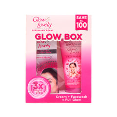 GLOW & LOVELY FULL GLOW CREAM & FACE WASH BOX Default Title - MamasJan skincare