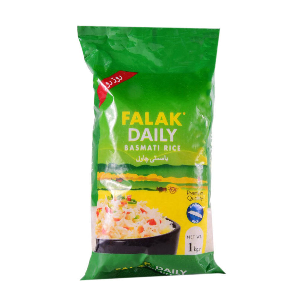 FALAK DAILY BASMETI RICE 1 KG Default Title - MamasJan Grocery