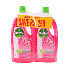 DETTOL FLOOR CLEANER FLORAL 1+1 1LTR PROMO PACK Default Title - MamasJan Grocery Nonfood