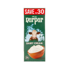 NURPUR DAIRY CREAM 200ML PORMO PACK (30RS OFF) Default Title - MamasJan Grocery Food