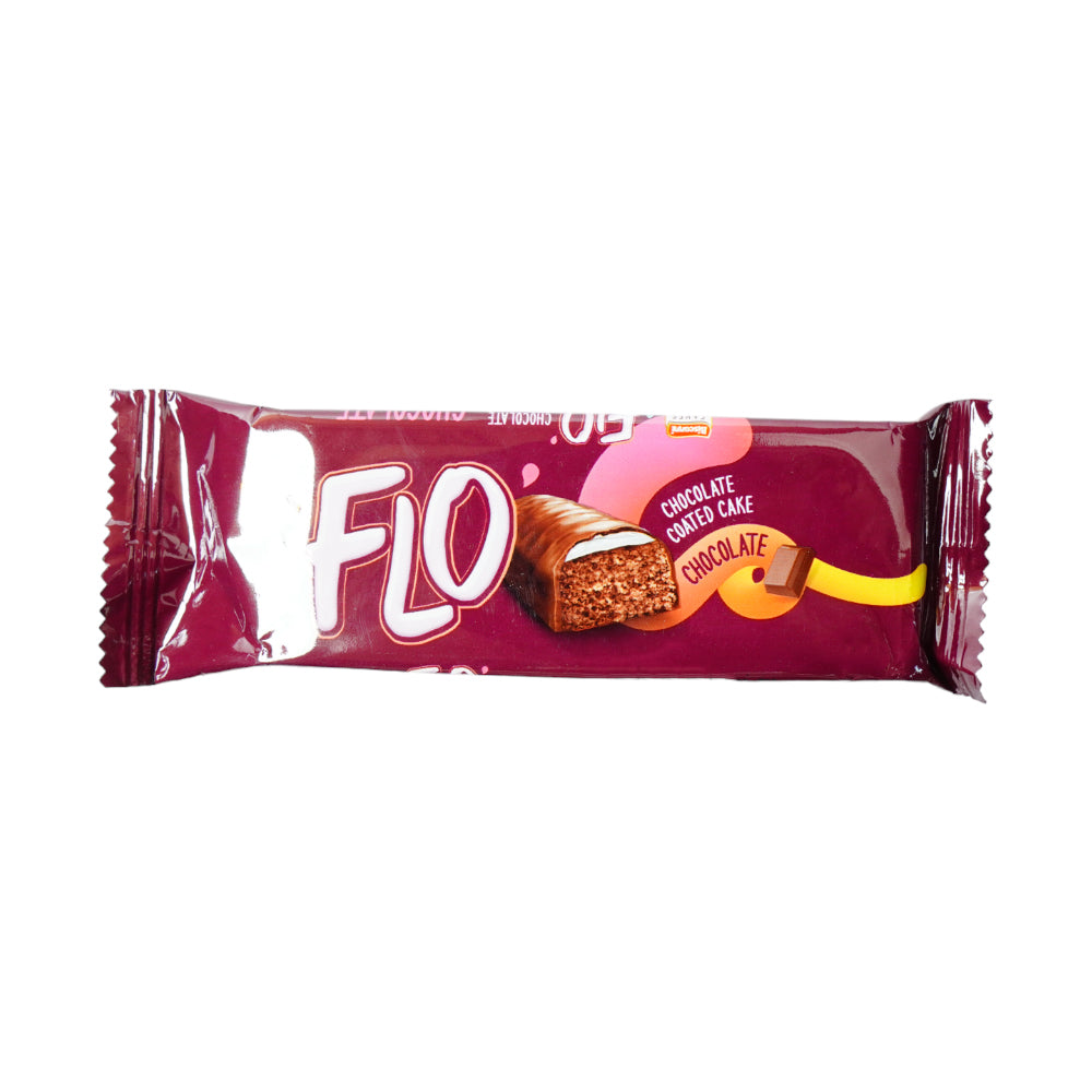 BISCONNI FLO CAKE CHOCOLATE HALF ROLL 23 GM Default Title - MamasJan Grocery