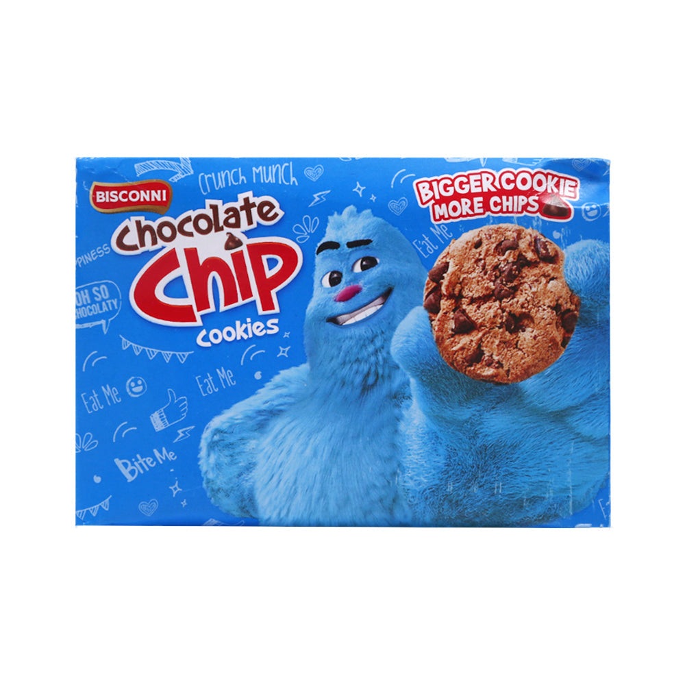 BISCONNI CHOCOLATE CHIP COOKIES TIIKI PACK BOX 24PC Default Title - MamasJan Grocery Food