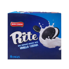 BISCONNI RITE VANILLA CREAM BISCUITS 26 GM BOX 16PC Default Title - MamasJan Grocery Food