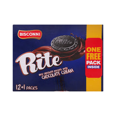 BISCONNI RITE CHOCOLATE BISCUIT 12PC BOX 364 GM Default Title - MamasJan Grocery