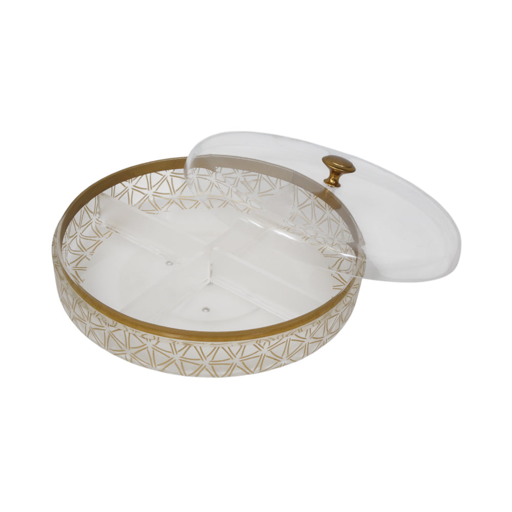 DISH DRY FRUIT KHAAS DAAN FROSTED Default Title - MamasJan Crockery