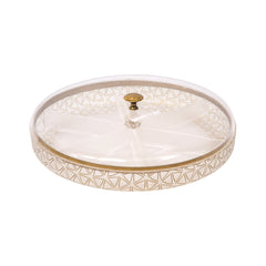 DISH DRY FRUIT KHAAS DAAN LARGE FROSTED Default Title - MamasJan Crockery