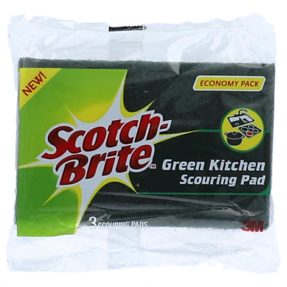 SCOTCH BRITE SCOURING PADS ECONOMY PACK 3PC Default Title - MamasJan Grocery Nonfood