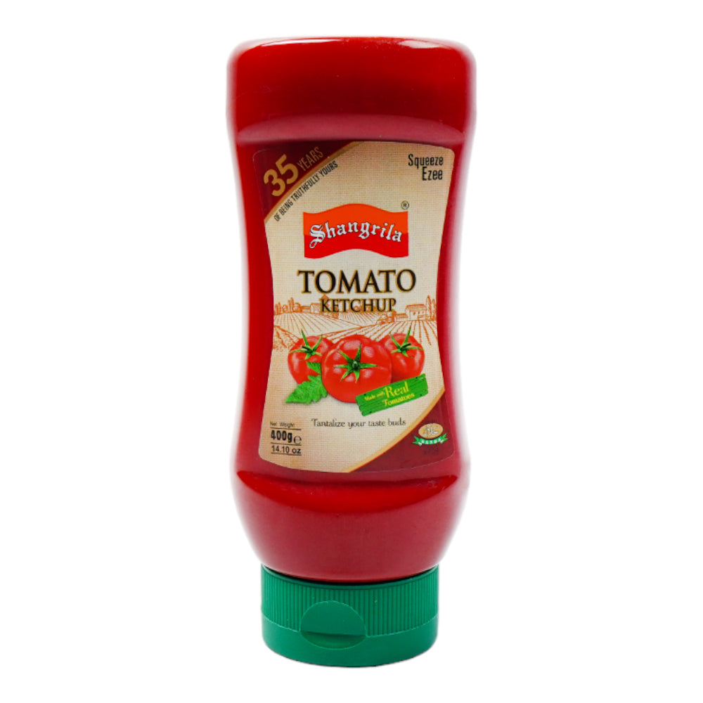 SHANGRILA TOMATO KETCHUP BOTTLE 400 GM Default Title - MamasJan Grocery