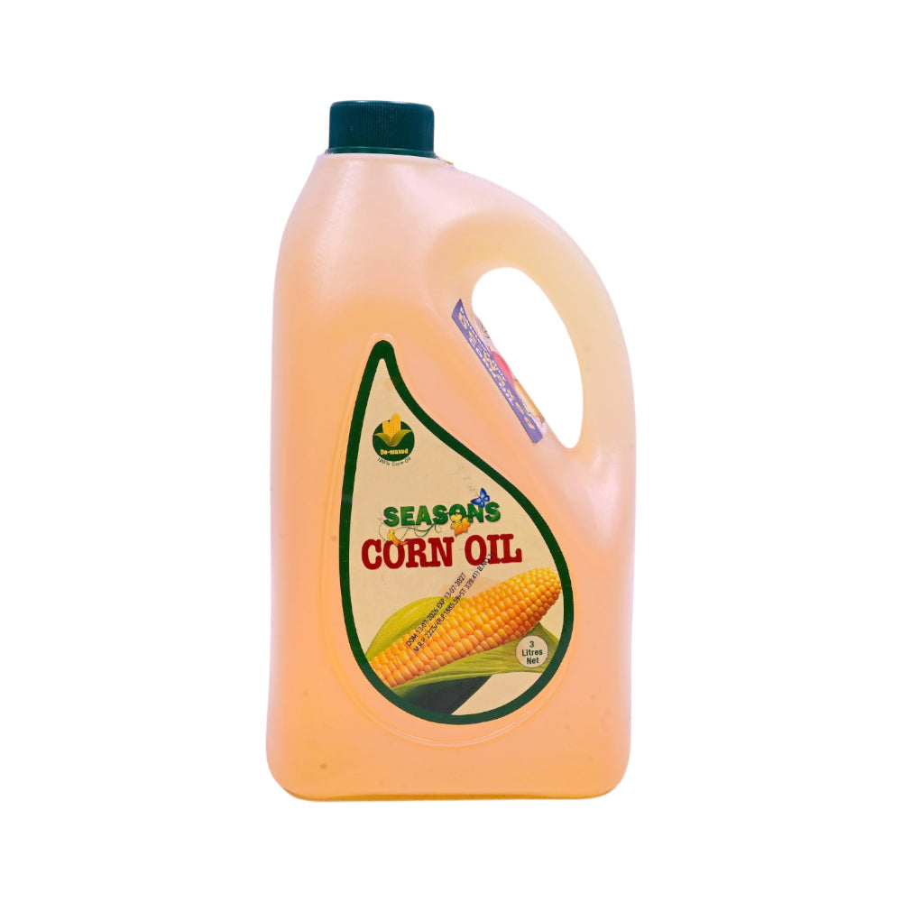 SEASONS CORN OIL 3 LTR Default Title - MamasJan GroceryFoods