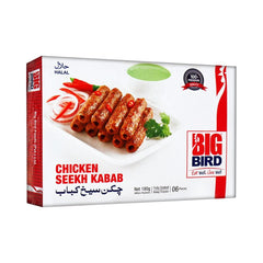 BIG BIRD CHICKEN SEEKH KABAB 6 PCS 180 GM Default Title - MamasJan Grocery