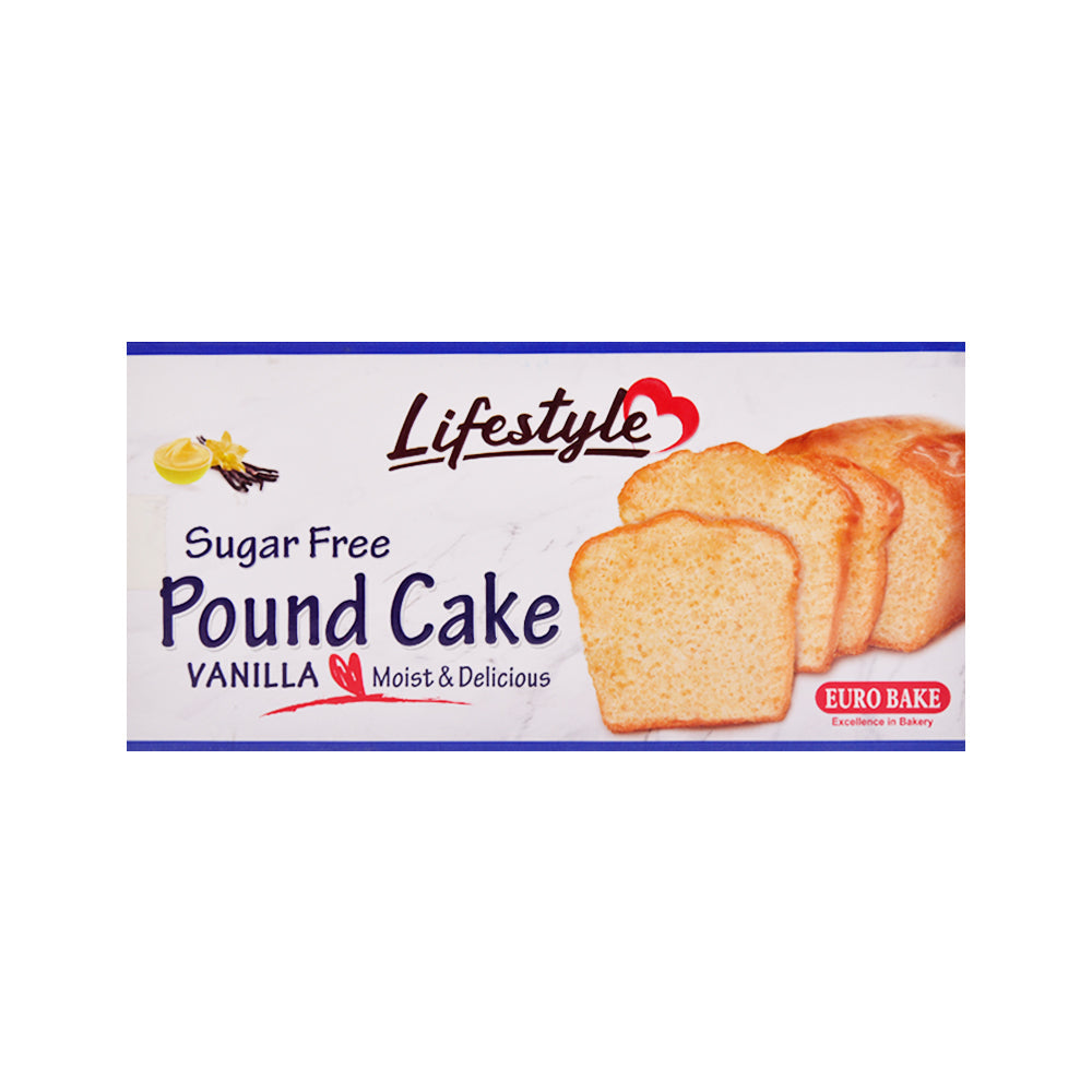 EURO BAKE SUGAR FREE POUND CAKES VANILLA 200 GM Default Title - MamasJan GroceryFoods