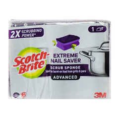 SCOTCH BRITE EXTREME NAIL SAVER SPONGE 1PCS Default Title - MamasJan Grocery Nonfood