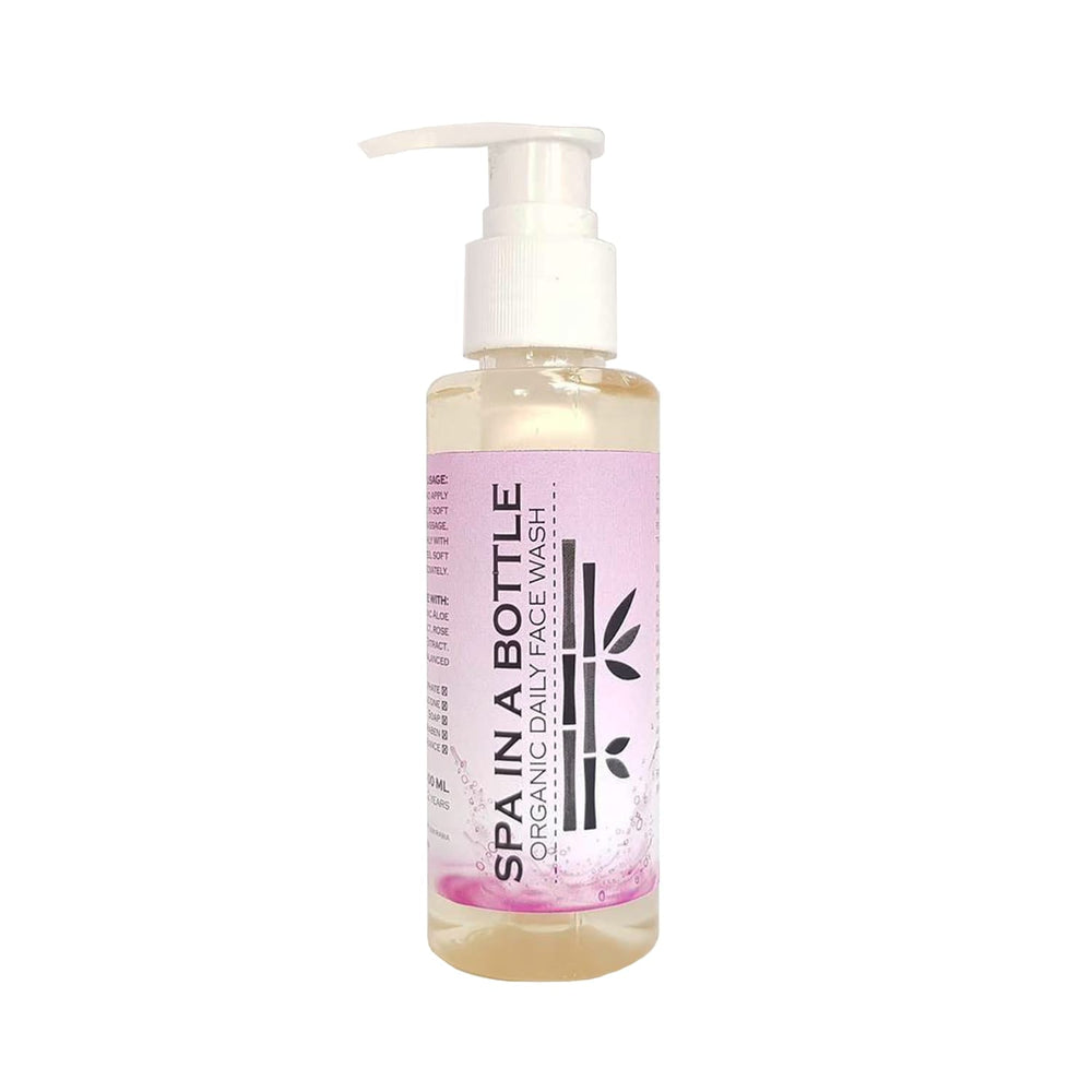SPA IN A BOTTLE ORGANIC DAILY FACE WASH 150 ML Default Title - MamasJan s