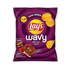 LAYS WAVY MASALA TWIST 17GM Default Title - MamasJan Grocery Food