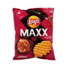LAYS MAXX SPICY KIMCHI 56G Default Title - MamasJan Grocery Food