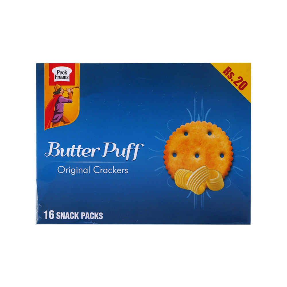 PEEK FREANS BUTTER PUFF BISCUIT ORIGINAL SNACK PACK 18.5 GM Default Title - MamasJan GroceryFoods