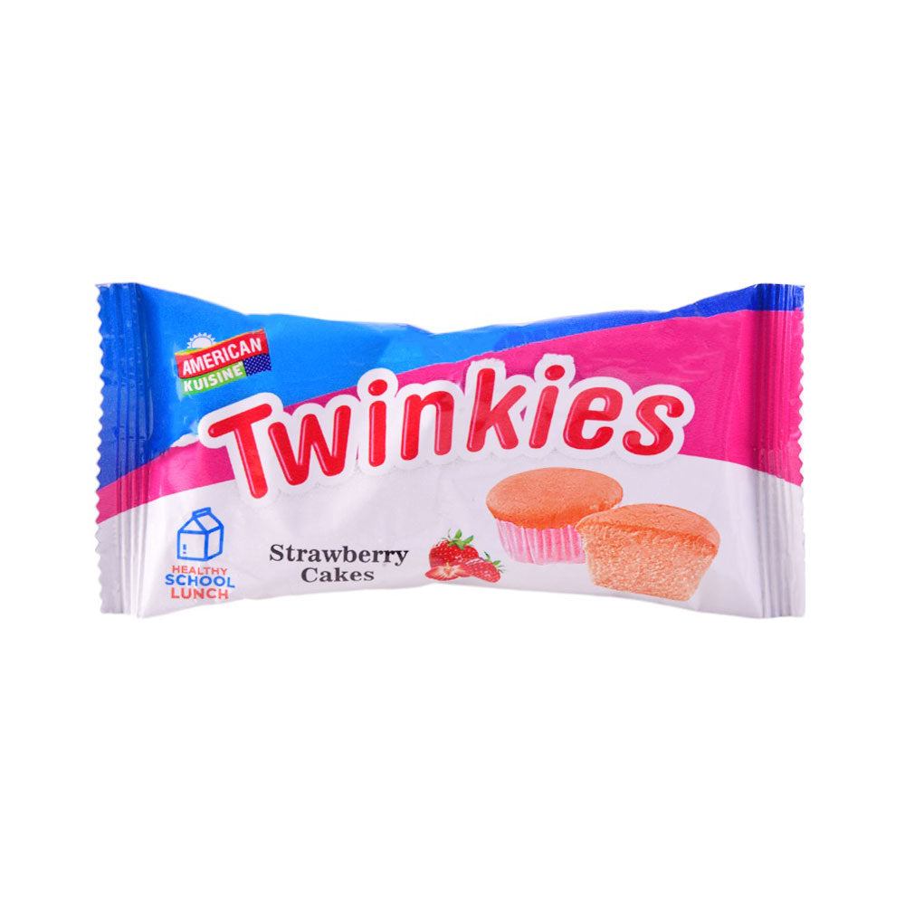 AMERICAN KUISINE TWINKIES STRAWBERRY CAKES 25 GM Default Title - MamasJan Grocery