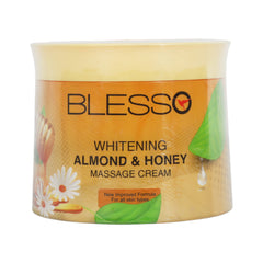 BLESSO NATURALS WHITENING MASSAGE CREAM ALMONG & HONEY JAR 5 Default Title - MamasJan skincare