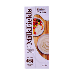 MILKFIELDS DAIRY CREAM 200ML Default Title - MamasJan Grocery Food