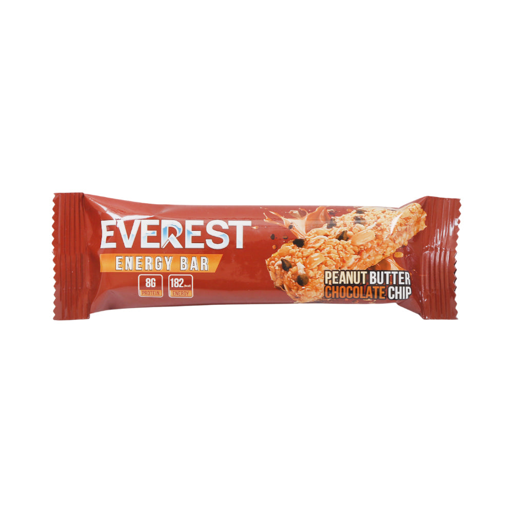 EVEREST ENERGY BAR PEANUT BUTTER CHOCOLATE CHIP 38 GM Default Title - MamasJan Grocery Food
