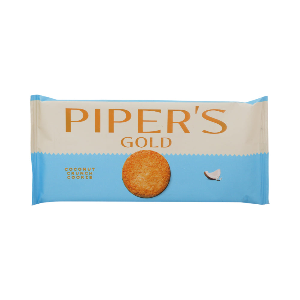 PIPERS GOLD BISCUIT COCONUT CRUNCH HALF ROLL 26.7 GM Default Title - MamasJan Grocery Food