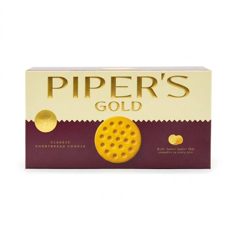 PIPERS GOLD BISCUIT SHORTBREAD 83 GM Default Title - MamasJan Grocery Food