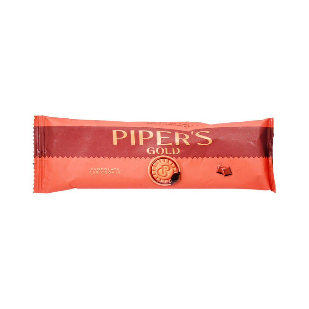 PIPERS GOLD BISCUIT CHOCOLATE CUP HALF ROLL 45 GM Default Title - MamasJan GroceryFoods