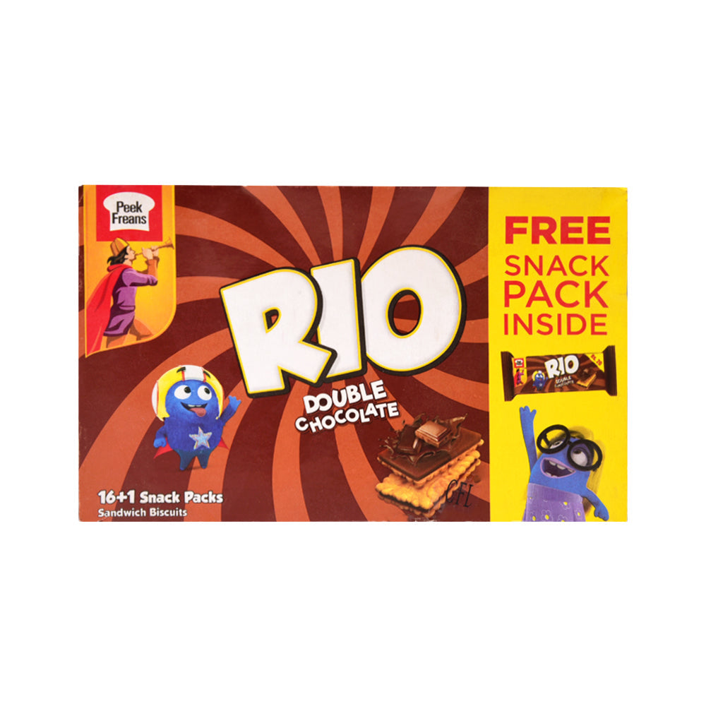 PEEK FREANS RIO DOUBLE CHOCOLATE SNACK PACK 28 GM BOX 16PC Default Title - MamasJan Grocery Food