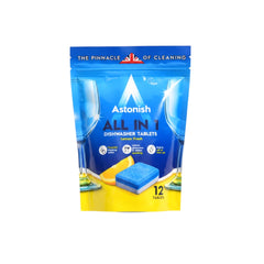 ASTONISH DISHWASHING TABLETS PACK OF 12 Default Title - MamasJan Grocery Non Foods
