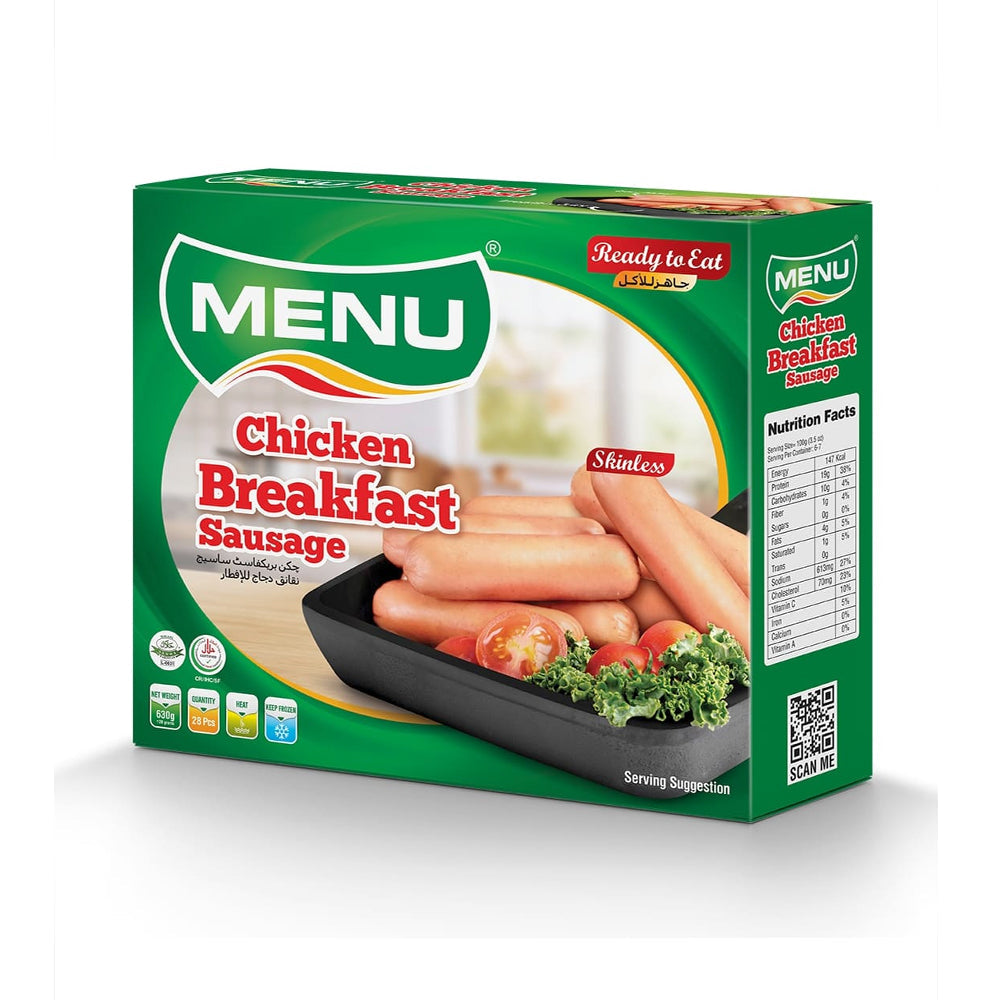 MENU BREAKFAST SAUSAGE 630 GM Default Title - MamasJan Grocery