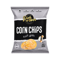 RICHCORN CORN CHIPS SALT & PEPPER 25 GM Default Title - MamasJan GroceryFoods