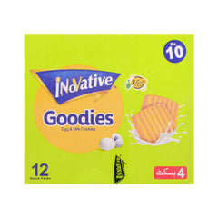 INNOVATIVE GOODIES BISCUIT SNACK PACK 18 GM BOX 12PC Default Title - MamasJan GroceryFoods