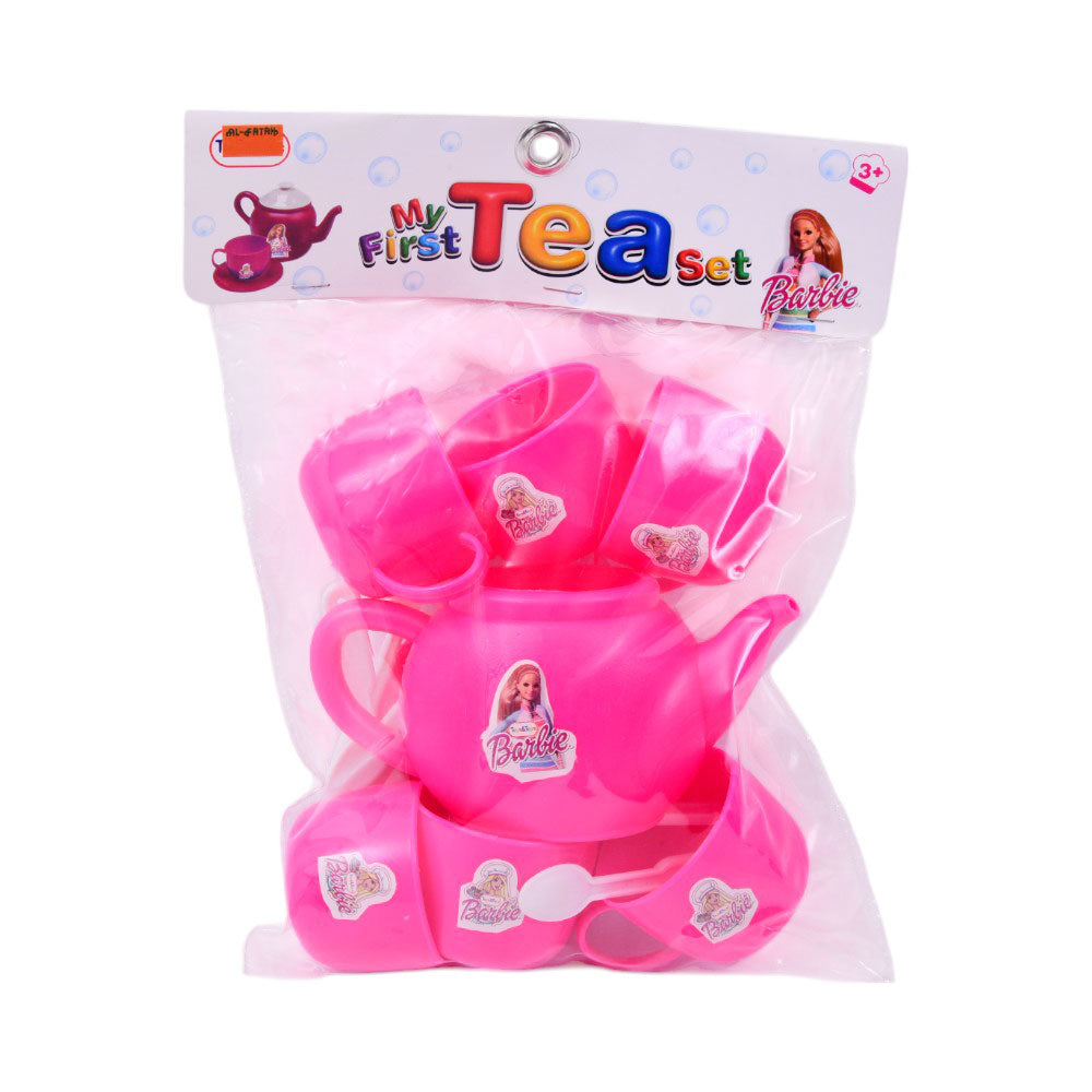 MTS-B1 BARBIE TEA SET IN PVC Default Title - MamasJan Toys