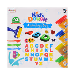 TKD-14 ALPHABET CUTTER PLAYDOUGH SET 42PC A.I Default Title - MamasJan Toys