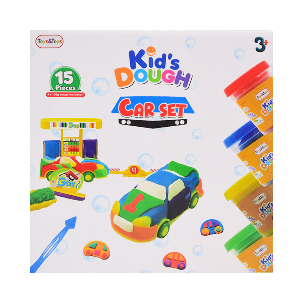 TKD-17 TNT CARS PLAYDOUGH SET 15PC A.I Default Title - MamasJan Toys