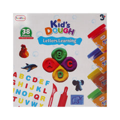 TKD-21 LETTERS LEARNING PLAYDOUGH 38PC A.I Default Title - MamasJan Toys