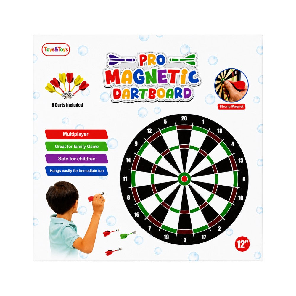 PMD-12 MAGNETIC DART GAME 12INCH A.I Default Title - MamasJan Toys