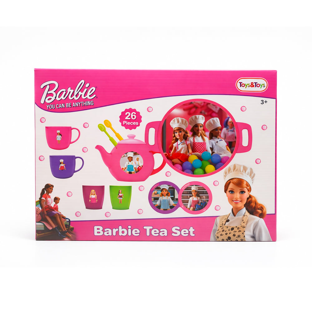 TS-B26 BARBIE TEA SET BOX A.I Default Title - MamasJan Toys